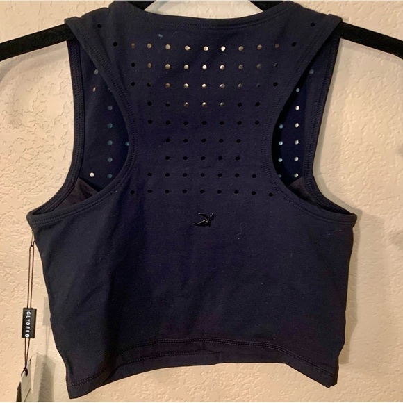 NWT Glyder Sports Bra XS Nylon Spandex Venting Lined Athletic Bra Athleisure New - Picture 7 of 15